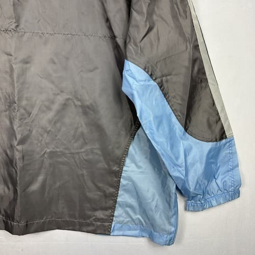 Disneyland Parks Windbreaker Jacket 1/4 Zip Pullover XL/2XL Blue Gray Vintage - Thumbnail 3