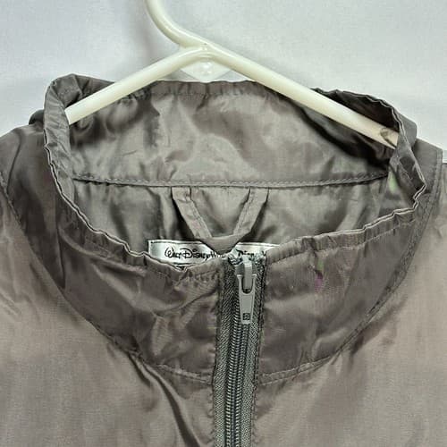 Disneyland Parks Windbreaker Jacket 1/4 Zip Pullover XL/2XL Blue Gray Vintage - Thumbnail 7
