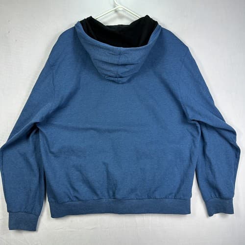 Disney Mickey Adult 2XL Blue Full Zip Hoodie Sweater It All Started With a Mouse - Thumbnail 2