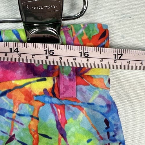 Hreski Golf Shorts Mens 34 Flat Front Multicolor Splatter Paint Colorful 10” L - Thumbnail 10