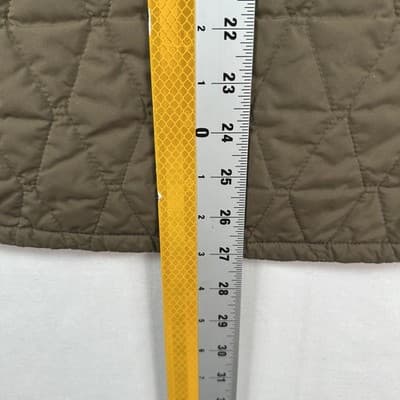 Victorinox Quilted Vest Mens Medium Brown Thermore Insulated Full Zip Pockets - Thumbnail 9