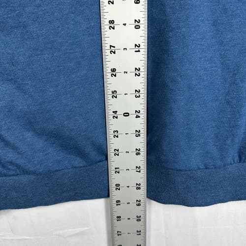 Disney Mickey Adult 2XL Blue Full Zip Hoodie Sweater It All Started With a Mouse - Thumbnail 10