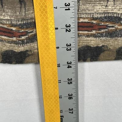 Vintage Woolrich Flannel Shirt Mens Large Southwestern Aztec Animal Long Sleeve - Thumbnail 8