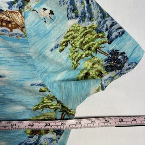 Polo Ralph Lauren T-Shirt Mens XL Japanese Seascape Blue Short Sleeve Pocket Tee - Thumbnail 10