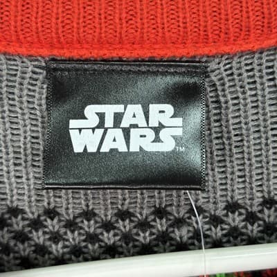 NEW Star Wars Darth Vader UGLY Christmas Sweater Mens Large Holiday Pullover - Thumbnail 6