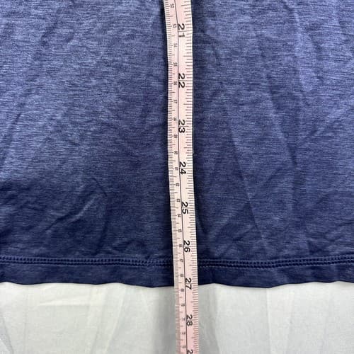 Greyson 1/4 Zip Golf Pullover Mens Medium Blue Lightweight Performance Logo - Thumbnail 13