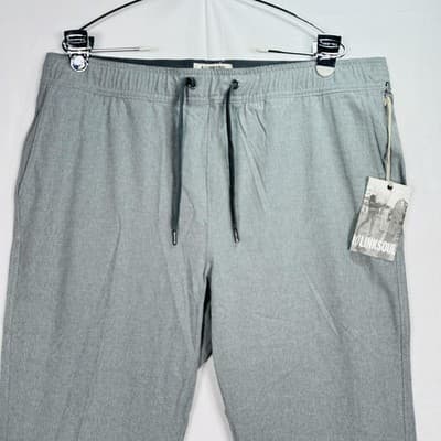 NEW Linksoul Boardwalker Jogger Pants Mens XL Gray Stretch Performance Golf - Thumbnail 3