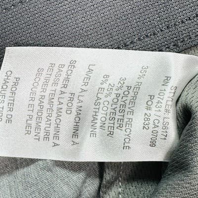 NEW Linksoul Boardwalker Jogger Pants Mens XL Gray Stretch Performance Golf - Thumbnail 6