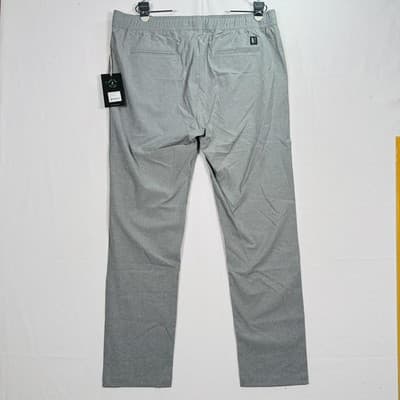 NEW Linksoul Boardwalker Jogger Pants Mens XL Gray Stretch Performance Golf - Thumbnail 2
