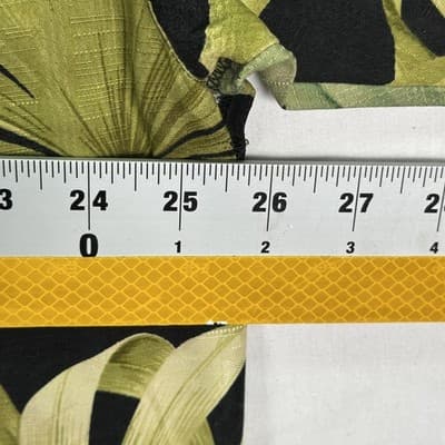 Tommy Bahama Silk Hawaiian Shirt Mens XL Green Palm Leaf Tropical Button Front - Thumbnail 8