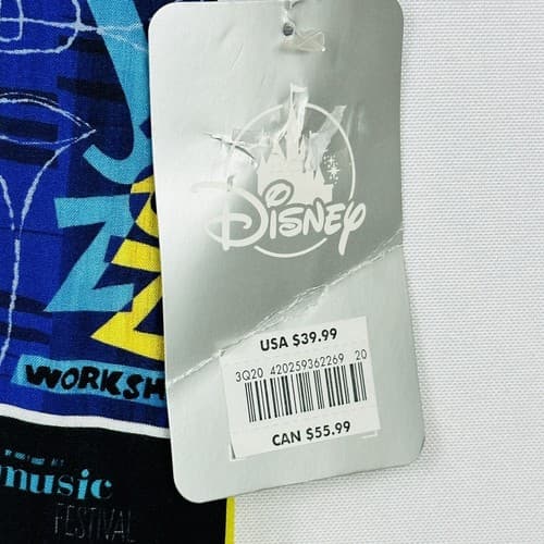 NEW Disney Pixar Soul Movie Hawaiian Shirt Small Multicolor Jazz Guitar Piano - Thumbnail 4