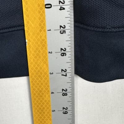 Chicago Bears Sweatshirt Hoodie Mens Medium Navy NFL Football Pullover Reebok - Thumbnail 5