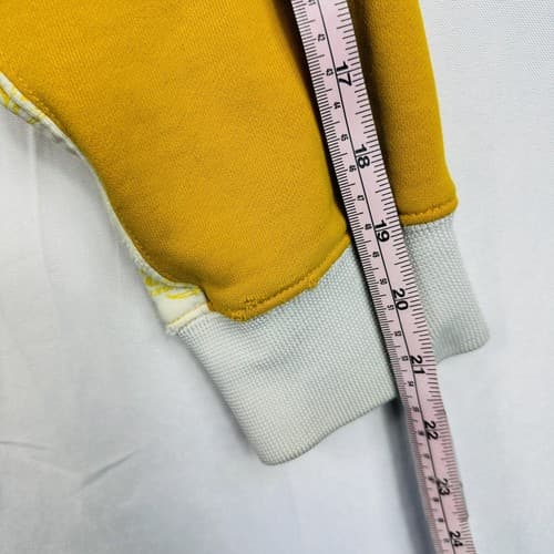 Vintage Los Angeles Lakers Hoodie UNK Medium Pullover Sweatshirt 3 Logos Gold - Thumbnail 10