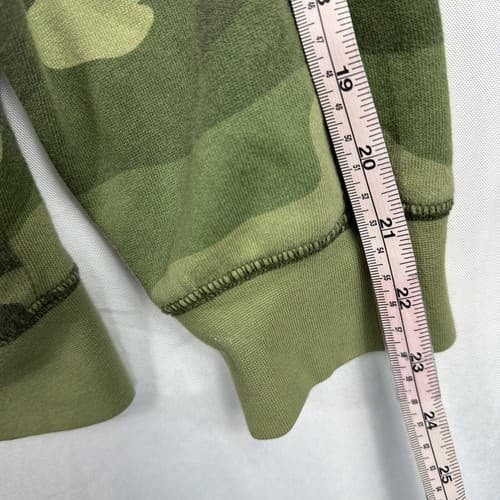 Tackma Camo Hoody Mens XL Pullover Hoodie Green Camouflage Cotton Blend - Thumbnail 9