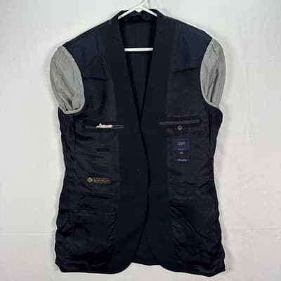 J Crew Ludlow Loro Piana Blazer Men 42 L Navy Italian Super 120 Wool Suit Jacket - Thumbnail 8
