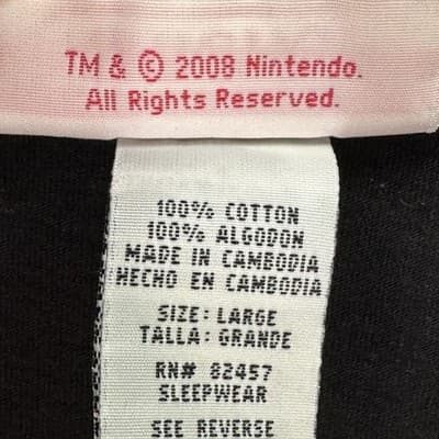 2008 Nintendo Super Mario World Shirt Mens Large Black Yoshi This Is How I Roll - Thumbnail 7