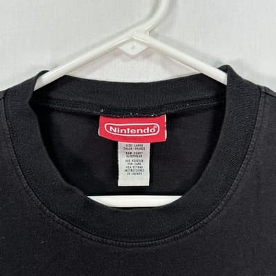 2008 Nintendo Super Mario World Shirt Mens Large Black Yoshi This Is How I Roll - Thumbnail 5