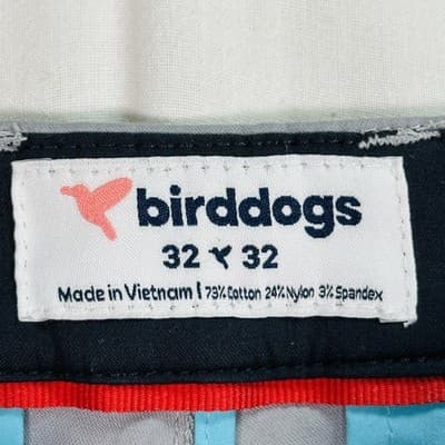 Birddogs Golf Pants Mens 32 X 32 Gray Stretch Chino Performance Pocket Unlined - Thumbnail 6