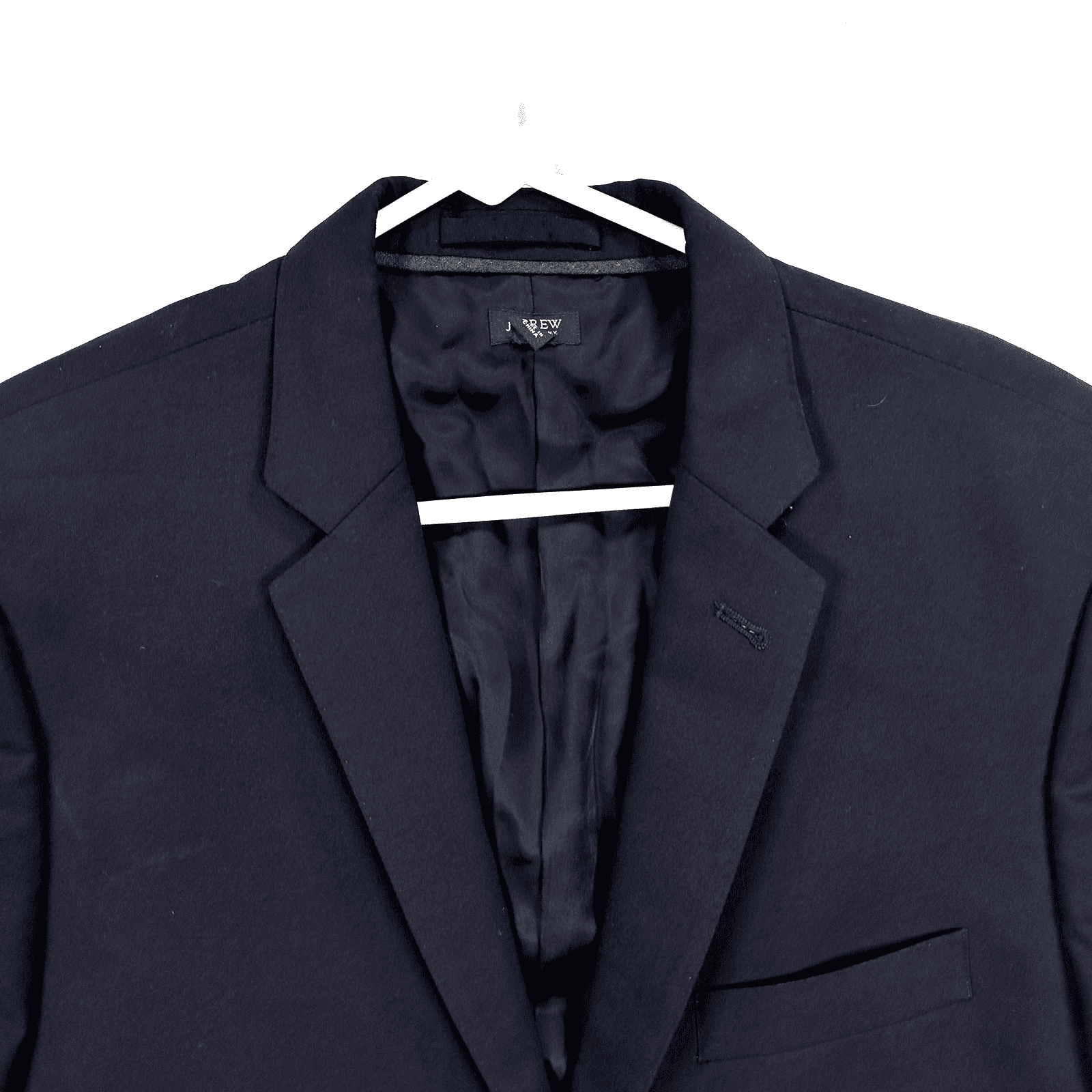 J Crew Ludlow Loro Piana Blazer Men 42 L Navy Italian Super 120 Wool Suit Jacket - Thumbnail 2