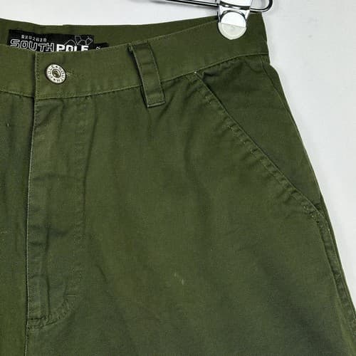 SOUTHPOLE Mens Cargo Pants 32 x 30 Utility Military Green Vintage 82628 - Thumbnail 5