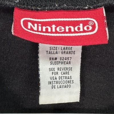 2008 Nintendo Super Mario World Shirt Mens Large Black Yoshi This Is How I Roll - Thumbnail 6