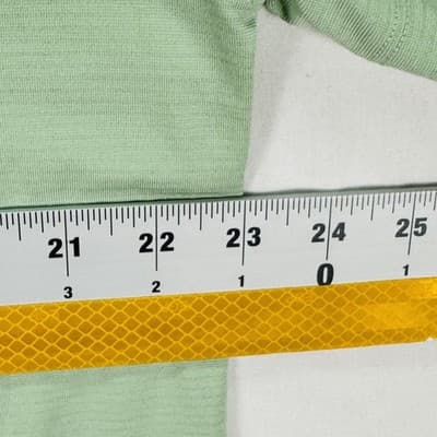 Lululemon Polo Shirt Mens Large Light Green Short Sleeve Performance Golf EUC - Thumbnail 6