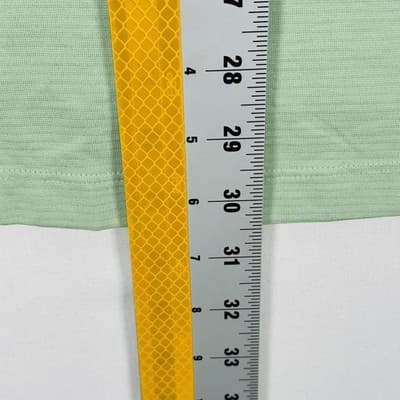 Lululemon Polo Shirt Mens Large Light Green Short Sleeve Performance Golf EUC - Thumbnail 5