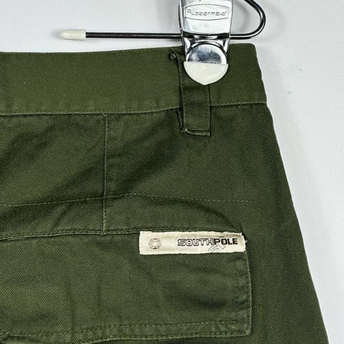 SOUTHPOLE Mens Cargo Pants 32 x 30 Utility Military Green Vintage 82628 - Thumbnail 10