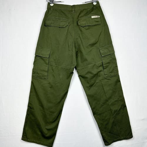 SOUTHPOLE Mens Cargo Pants 32 x 30 Utility Military Green Vintage 82628 - Thumbnail 2