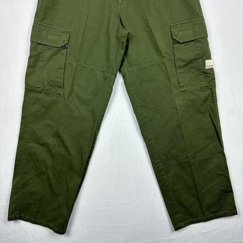SOUTHPOLE Mens Cargo Pants 32 x 30 Utility Military Green Vintage 82628 - Thumbnail 3