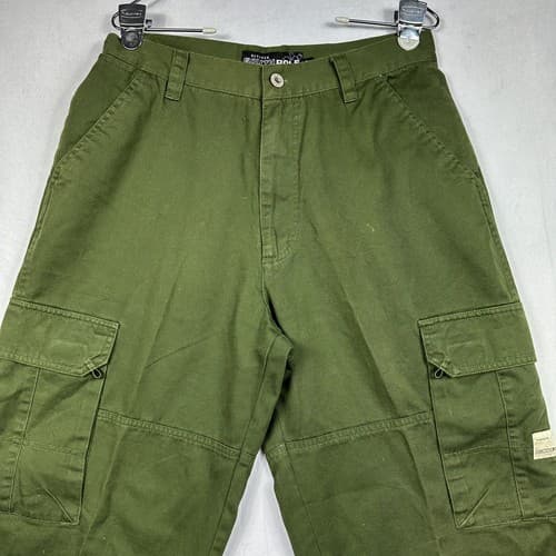 SOUTHPOLE Mens Cargo Pants 32 x 30 Utility Military Green Vintage 82628 - Thumbnail 4