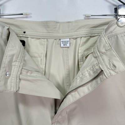 FootJoy Golf Shorts Mens 36 Tan Stretch Wicking Polyester Spandex Performance 9" - Thumbnail 2