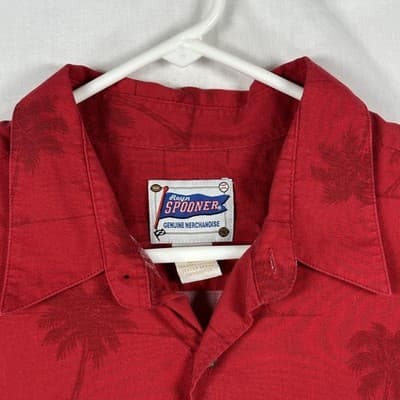 Philadelphia Phillies Hawaiian Aloha Shirt Mens XL Red MLB Baseball Reyn Spooner - Thumbnail 5