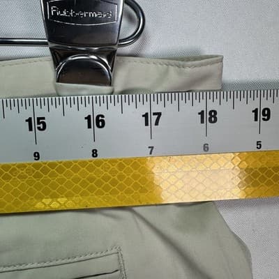 FootJoy Golf Shorts Mens 36 Tan Stretch Wicking Polyester Spandex Performance 9" - Thumbnail 9