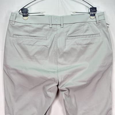 Birddogs Golf Pants Mens 36 x 28 Gray Stretch Unlined Chino Performance Pocket - Thumbnail 8