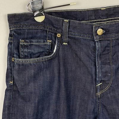 Citizens of Humanity Evans Relaxed Button Fly 606 Jeans Mens 34 Dark Wash USA - Thumbnail 6
