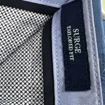 NEW Peter Millar Surge Performance Pants Mens 36 x 32 Blue Golf Tailored Fit - Thumbnail 8