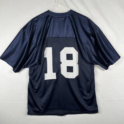 Penn State Nittany Lions Football Jersey Mens Large Blue #18 NCAA Lance Sports - Thumbnail 3