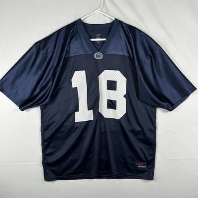 Penn State Nittany Lions Football Jersey Mens Large Blue #18 NCAA Lance Sports - Thumbnail 2