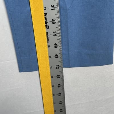 NEW Peter Millar Surge Performance Golf Pants Mens 40 x 32 Blue Stretch Chinos - Thumbnail 12