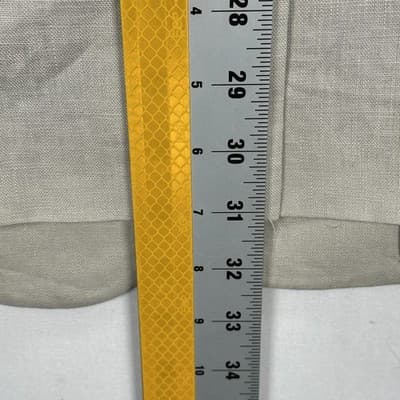 Alfani 100% Linen Blazer Mens 46 R Tan Sport Coat 3-Buttons Suit Jacket - Thumbnail 12