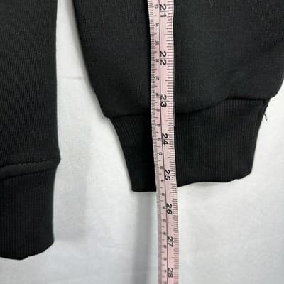 Qazaq Soul Mens Graphic Hoodie Black Central Asian Art Print Sweatshirt Large - Thumbnail 10