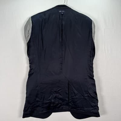 J.Crew Blazer Mens 40L Navy Ludlow Jacket Italian Wool Loro Piana Super 120s - Thumbnail 13