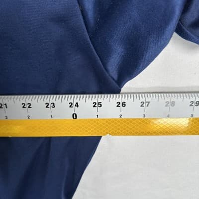 Vintage Asics Track Jacket Mens 2XL Navy 22 Idraets Klub Soccer Full Zip Logo - Thumbnail 8