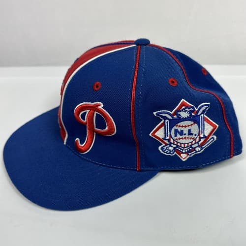 Philadelphia Phillies Baseball Fitted 7.5 Hat Cap 1950 Series Mitchell Ness MLB - Thumbnail 3