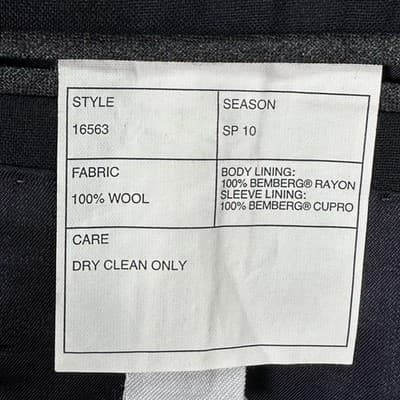 J.Crew Blazer Mens 40L Navy Ludlow Jacket Italian Wool Loro Piana Super 120s - Thumbnail 12