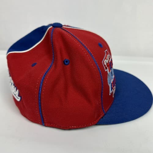 Philadelphia Phillies Baseball Fitted 7.5 Hat Cap 1950 Series Mitchell Ness MLB - Thumbnail 4