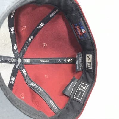 New Era 59FIFTY Philadelphia Phillies Fitted Hat Lot 7 5/8 Mens MLB Caps 3 Pack - Thumbnail 6