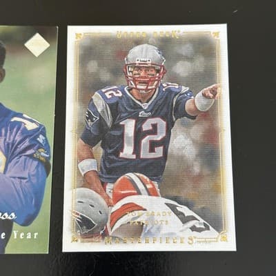 1998 Randy Moss Collectors Edge RC Rookie Lot 3 Cards Tom Brady Patriots NFL - Thumbnail 3
