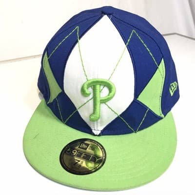 New Era 59FIFTY Philadelphia Phillies Fitted Hat Lot 7 5/8 Mens MLB Caps 3 Pack - Thumbnail 5